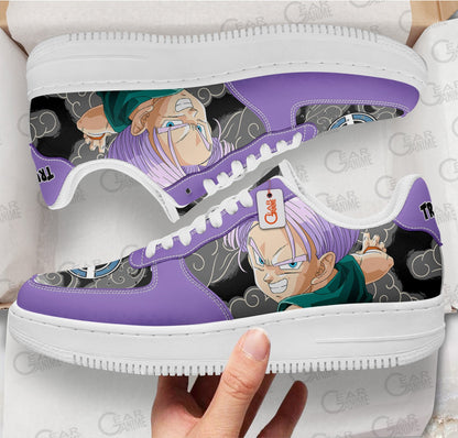 Trunks Kid Sneakers Air Mid Custom Dragon Ball Anime Shoes Mix Manga