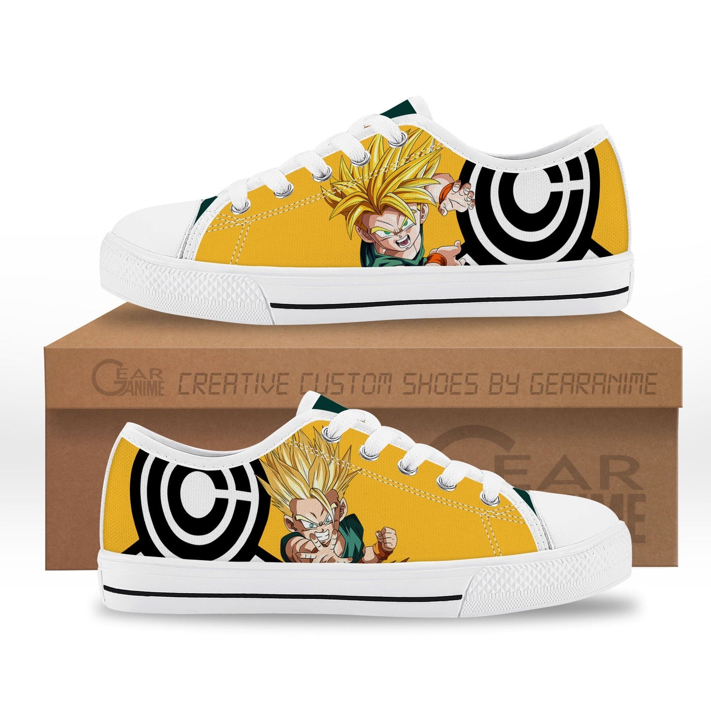 Trunks Kid Super Saiyan Shoes Anime Air Sneakers