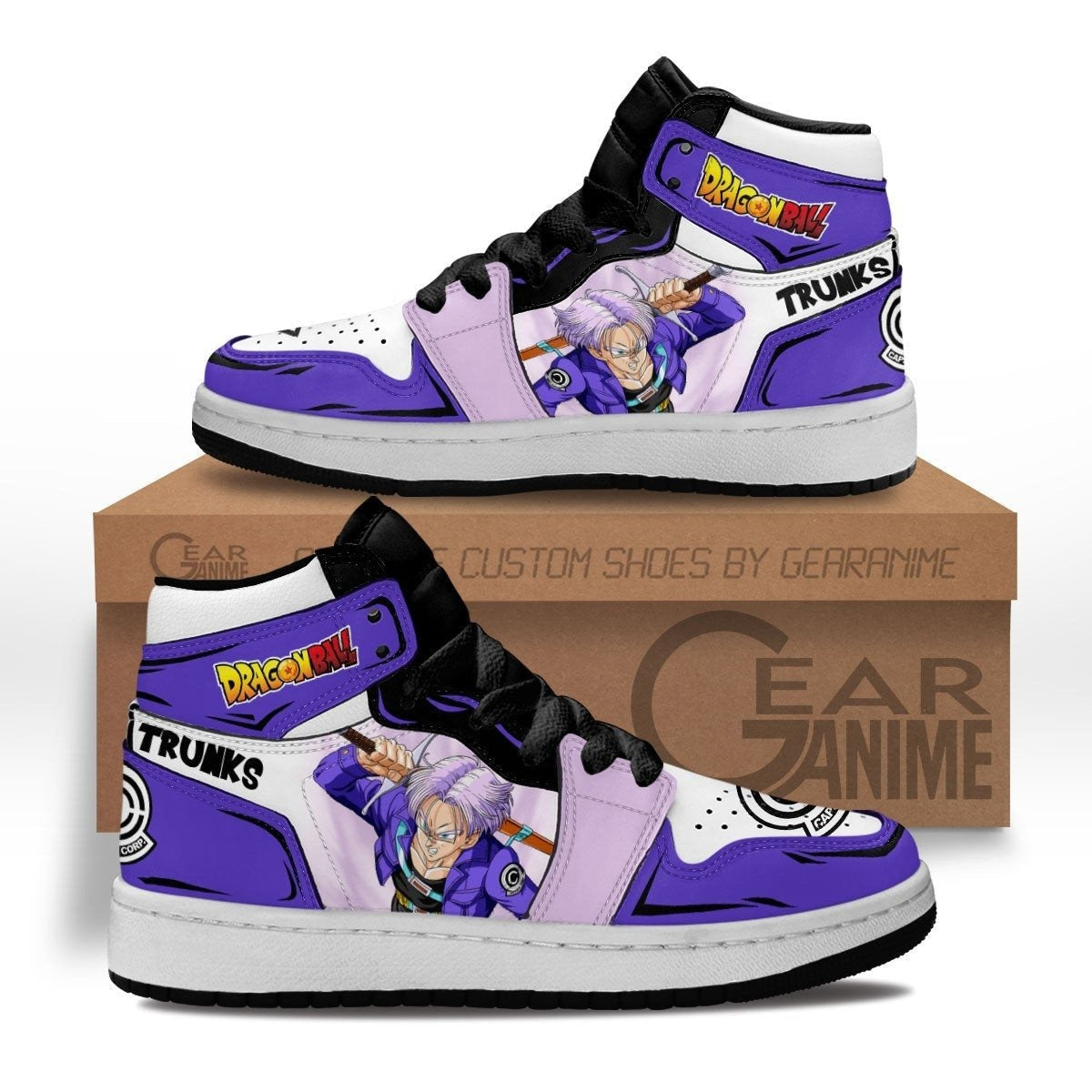 Trunks MQ Shoes Custom Anime Mixed Manga