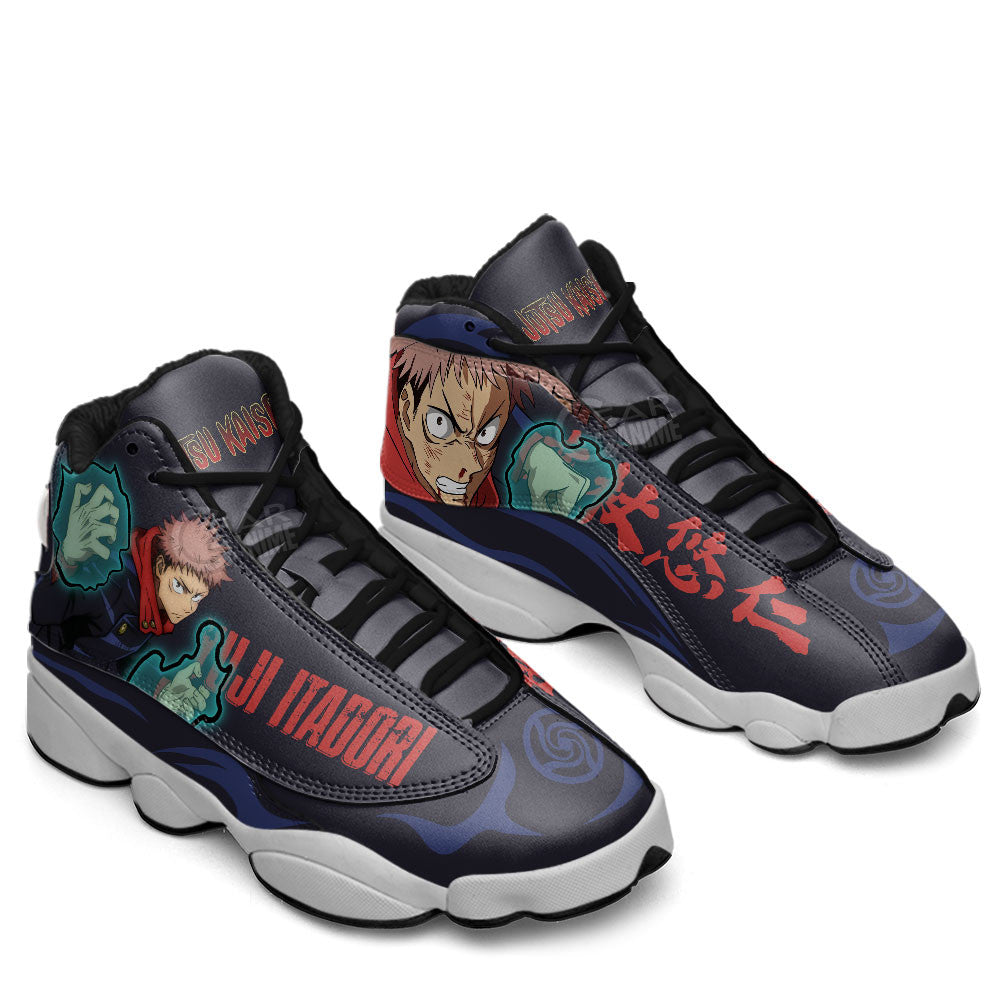 Yuji Itadori J13 Sneakers Jujutsu Kaisen Custom Anime Shoes