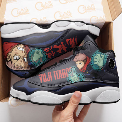 Yuji Itadori J13 Sneakers Jujutsu Kaisen Custom Anime Shoes