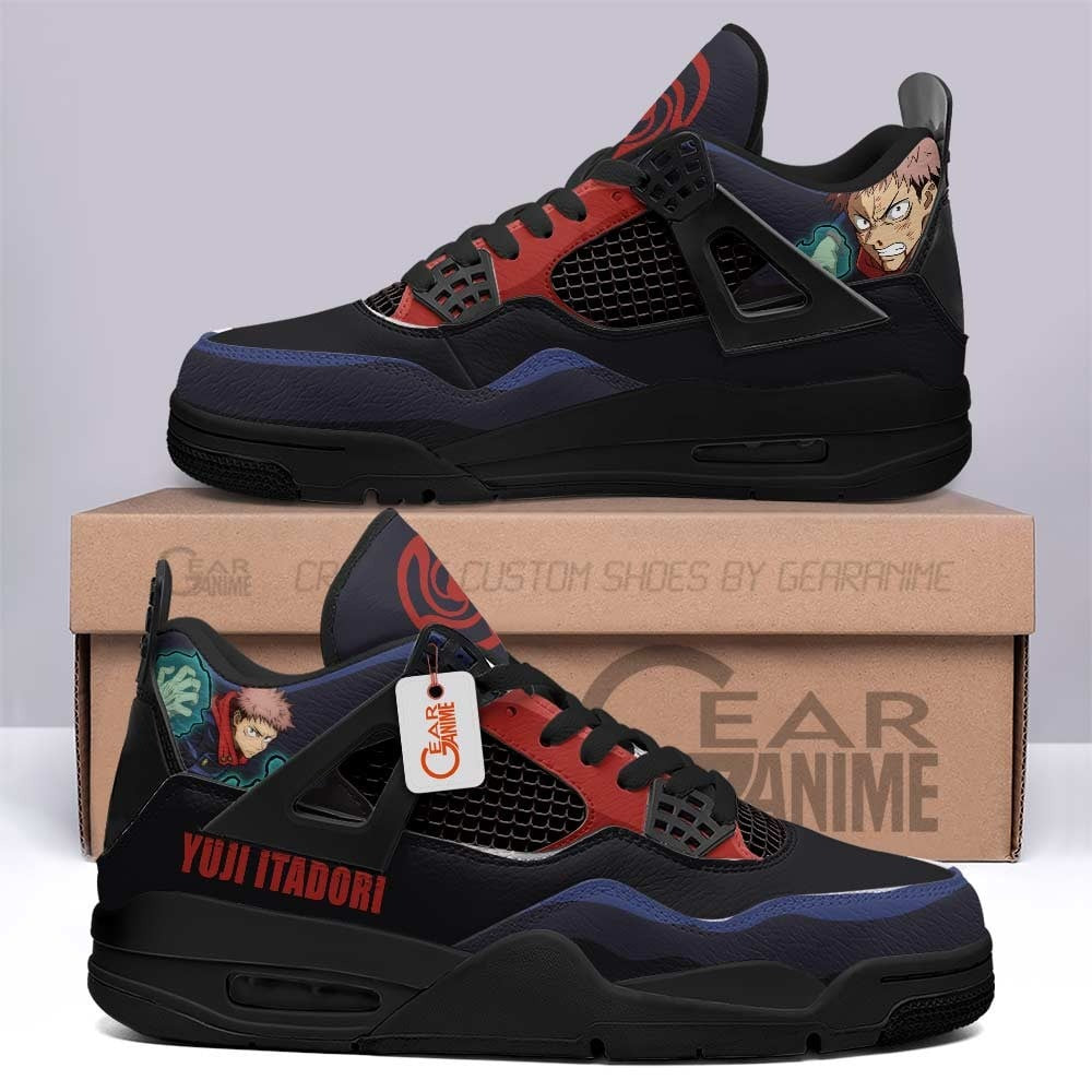 Yuji Itadori J4 Sneakers Anime Shoes