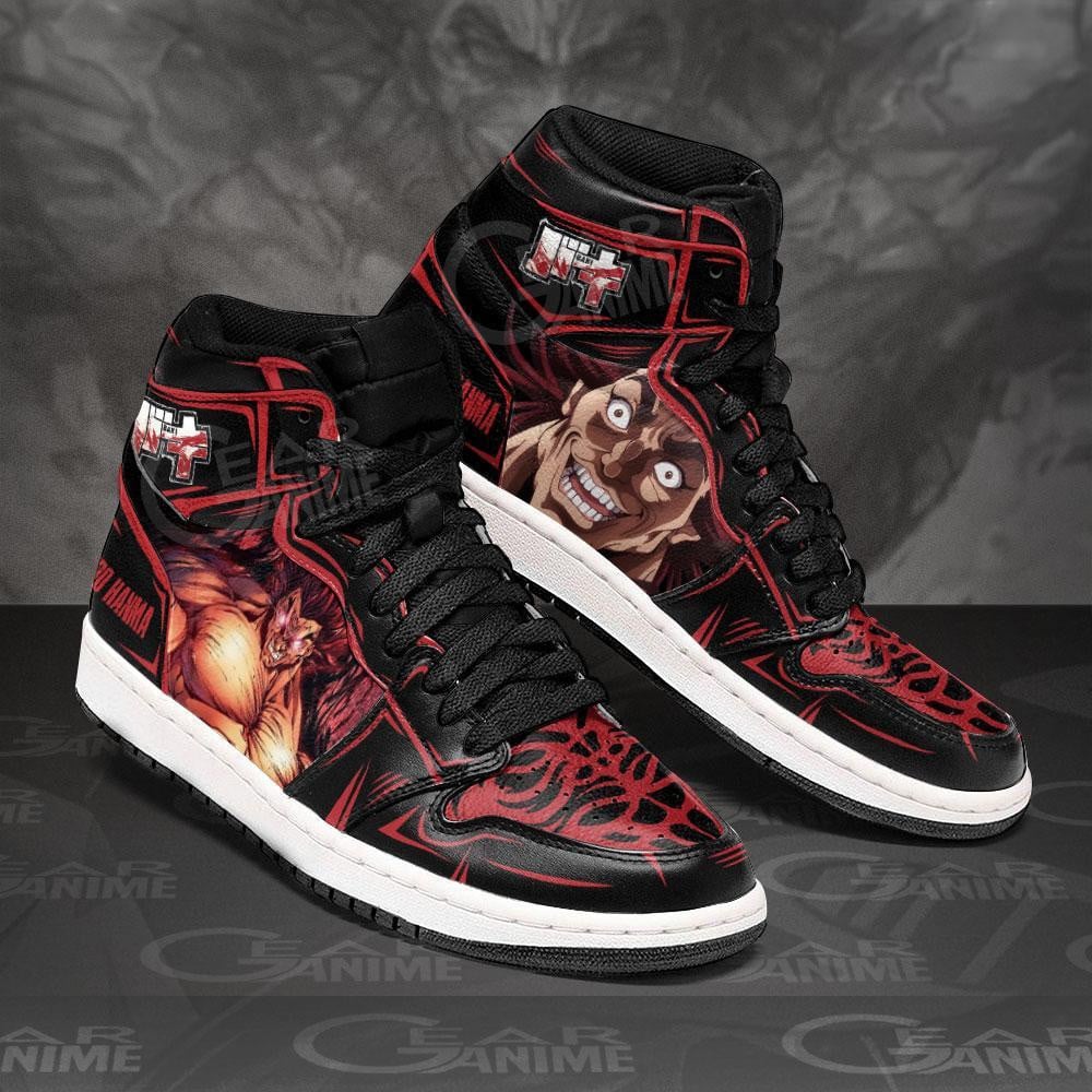 Yujiro Hanma J1 Sneakers Anime Baki