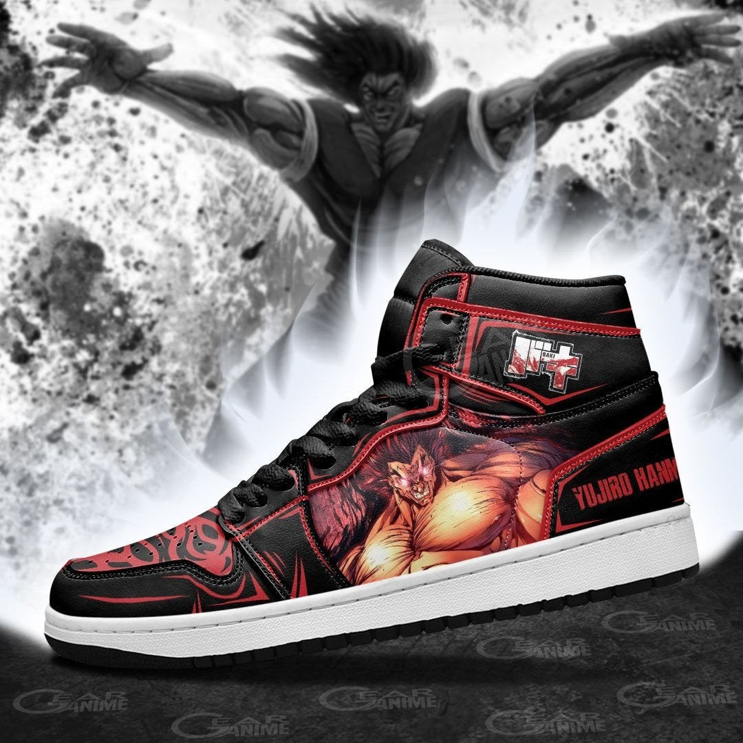 Yujiro Hanma J1 Sneakers Anime Baki