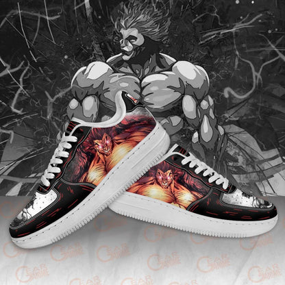 Yujiro Hanma Sneakers Baki Custom Anime Shoes PT10