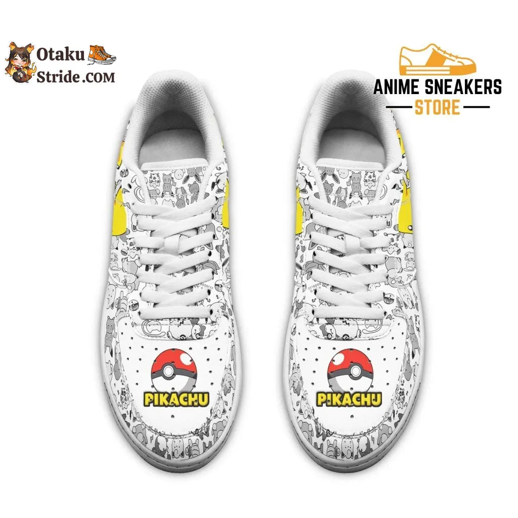 Pokemon Shoes Unique Pikachu Sneakers