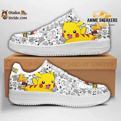 Pokemon Shoes Unique Pikachu Sneakers