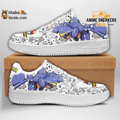 Garchomp Shoes Pokemon Custom Printed Air Force Sneakers