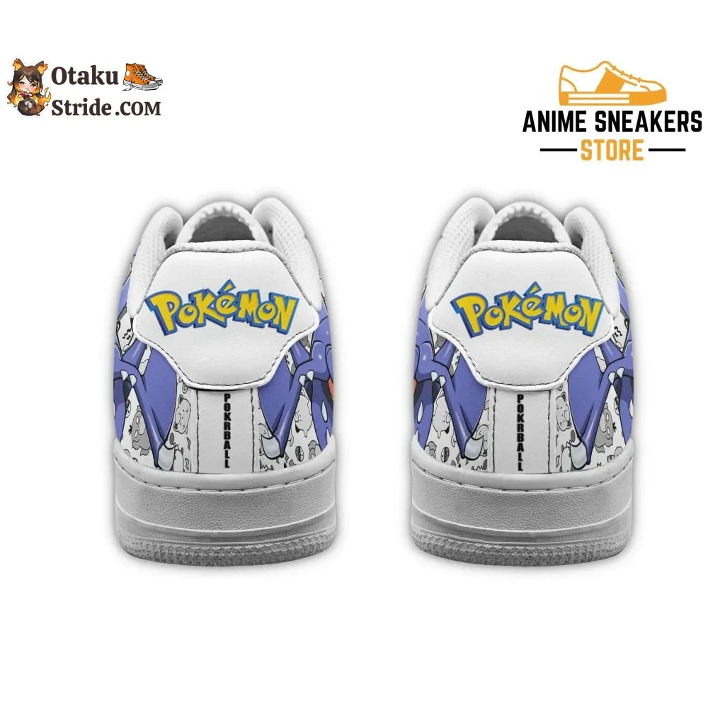 Garchomp Shoes Pokemon Custom Printed Air Force Sneakers