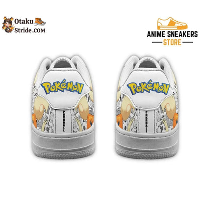 Arcanine Pokemon Air Force Style Shoes Perfect for Pokemon Fans!