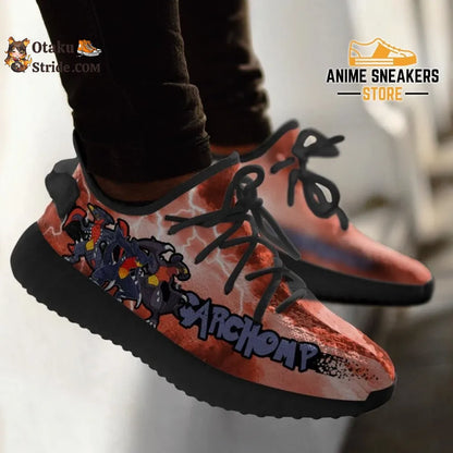 Custom Pokemon Garchomp Sneakers – Unique Printed Yeezy Shoes