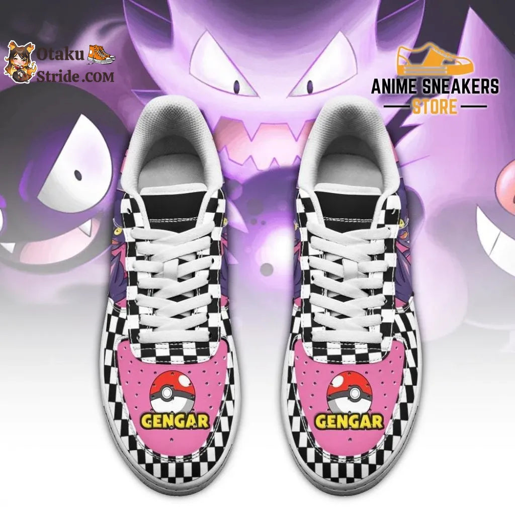 Custom Pokemon Gengar Sneakers Perfect for Pokemon Fans!