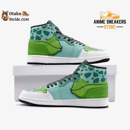 Custom Bulbasaur Pokemon J-Force Shoes Easy on, easy style