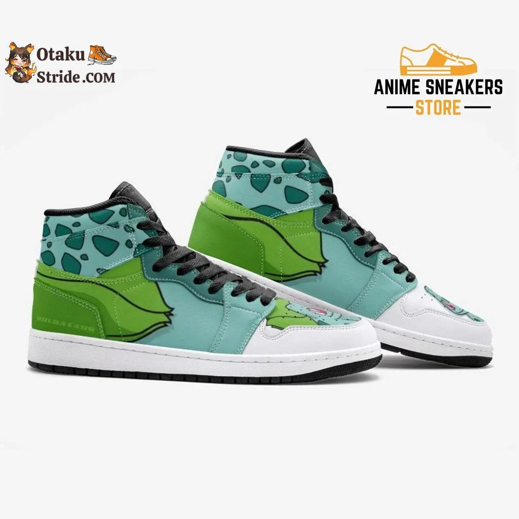 Custom Bulbasaur Pokemon J-Force Shoes Easy on, easy style