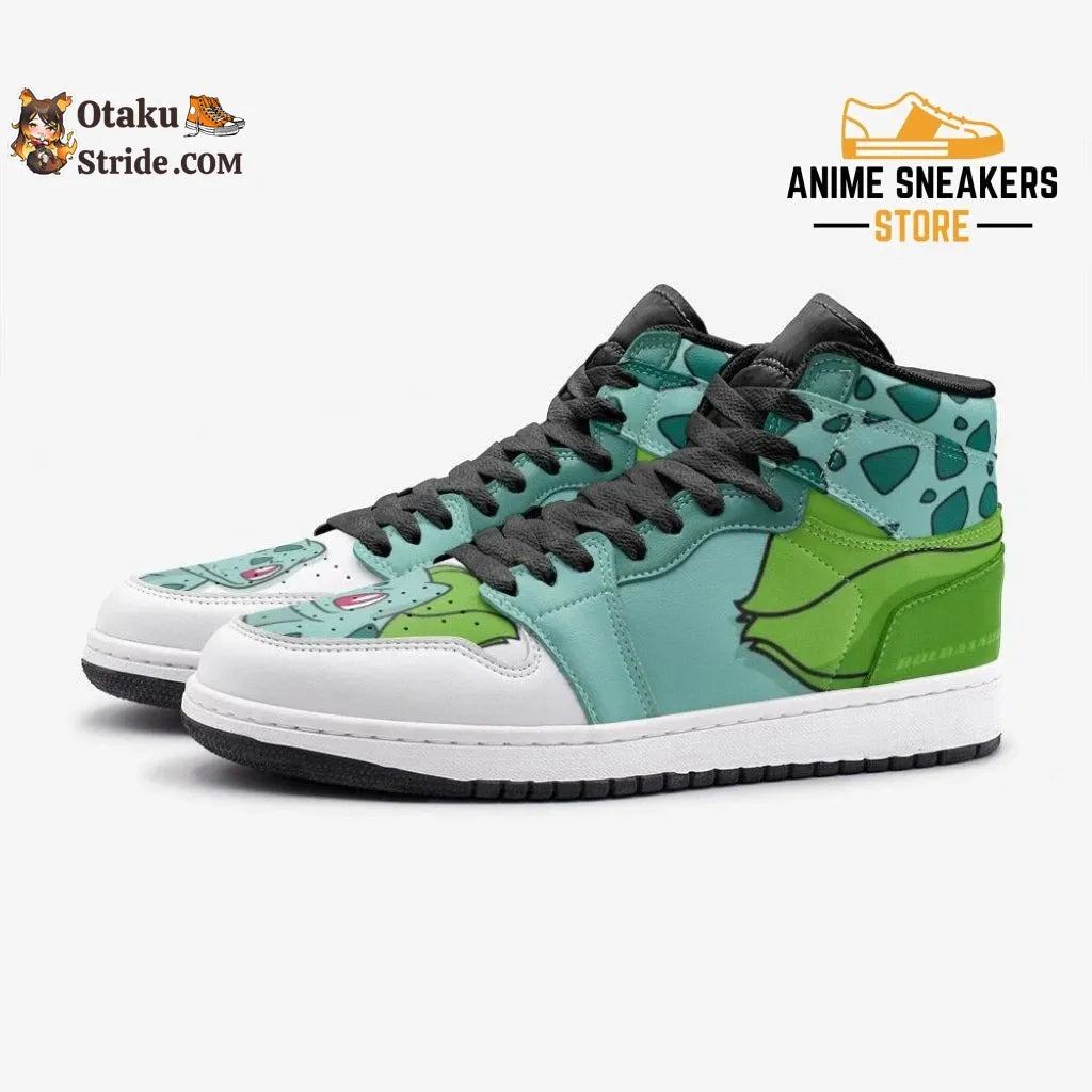 Custom Bulbasaur Pokemon J-Force Shoes Easy on, easy style