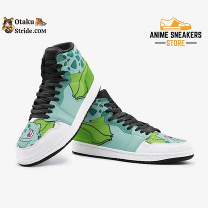 Custom Bulbasaur Pokemon J-Force Shoes Easy on, easy style