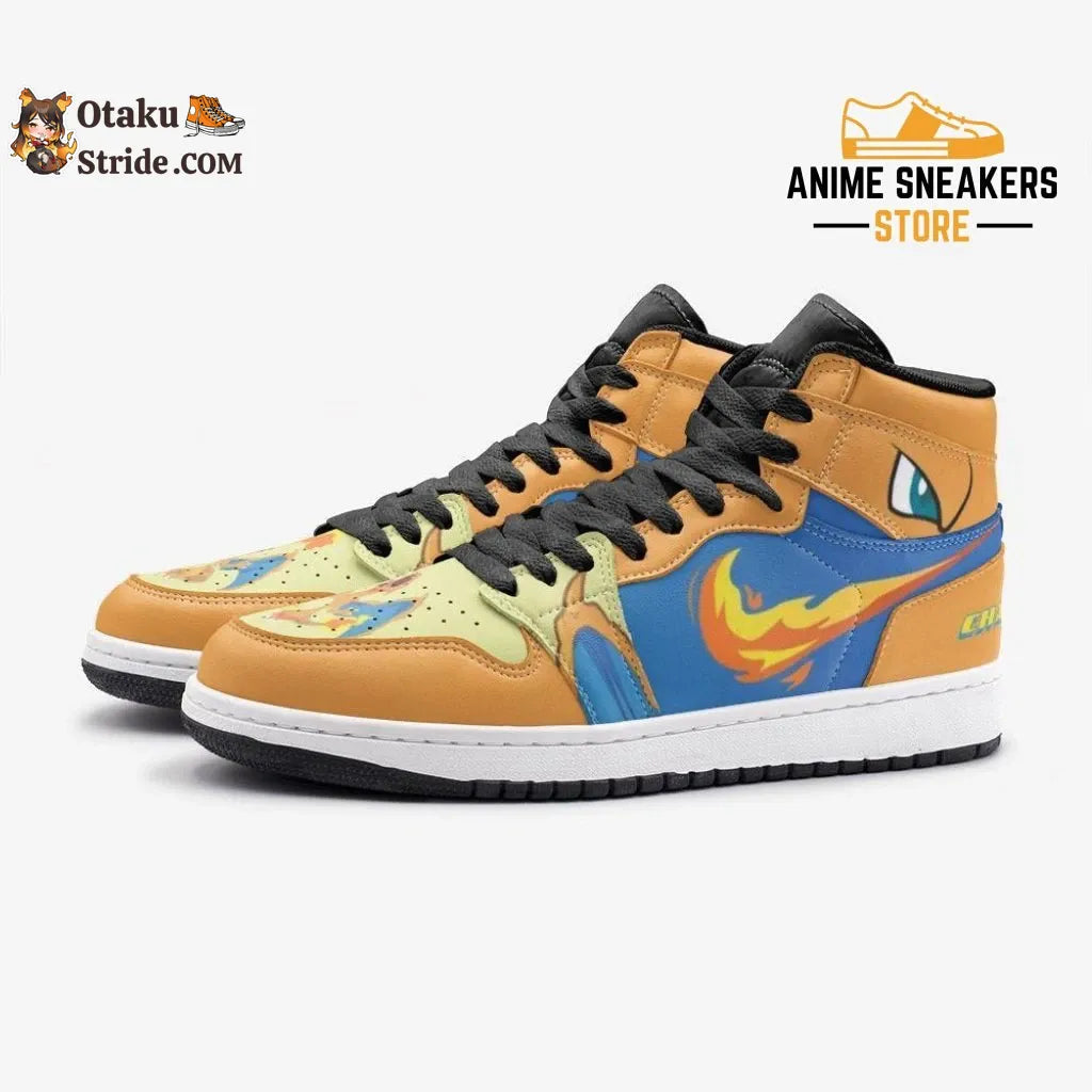 Custom Charizard Pokemon J-Force Shoes Easy on, easy style