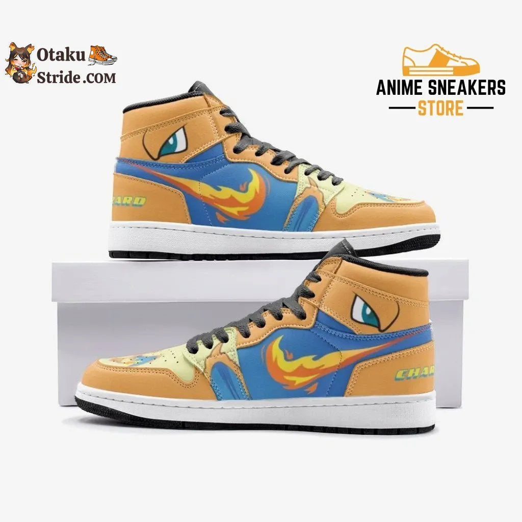 Custom Charizard Pokemon J-Force Shoes Easy on, easy style