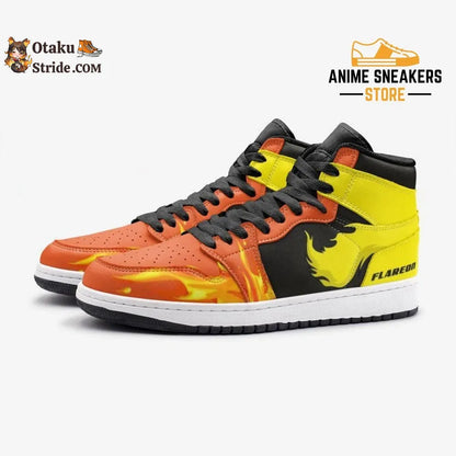 Custom Flareon Pokemon J-Force Shoes meets anime edge