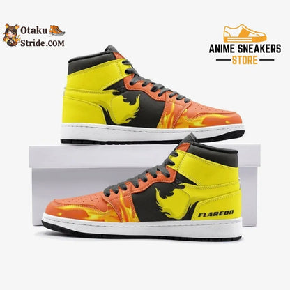 Custom Flareon Pokemon J-Force Shoes meets anime edge