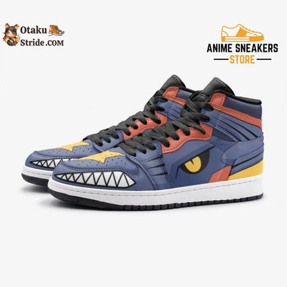 Custom Garchomp Pokemon Shoes J-Force Sneakers with Unique Print Design