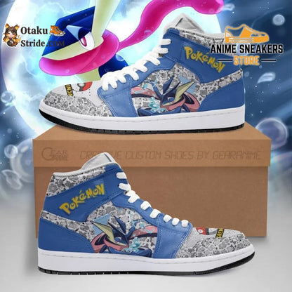 Custom Greninja Anime Sneakers – Cute Pokemon Shoes 2024