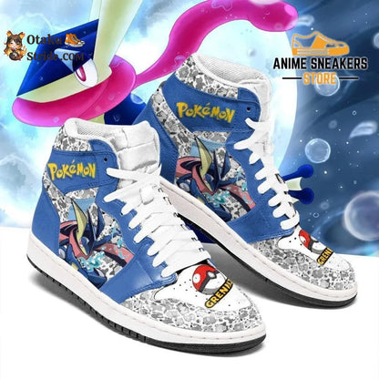 Custom Greninja Anime Sneakers – Cute Pokemon Shoes 2024