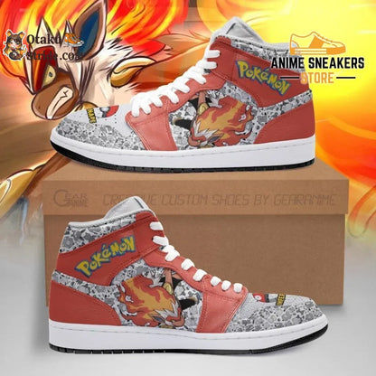 Custom Infernape Pokemon Sneakers – Cute Pokemon Fan Footwear