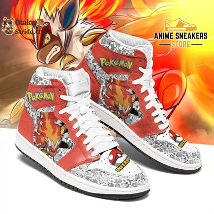 Custom Infernape Pokemon Sneakers – Cute Pokemon Fan Footwear