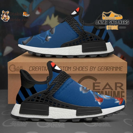 Custom Lucario Pokemon Shoes meets anime edge