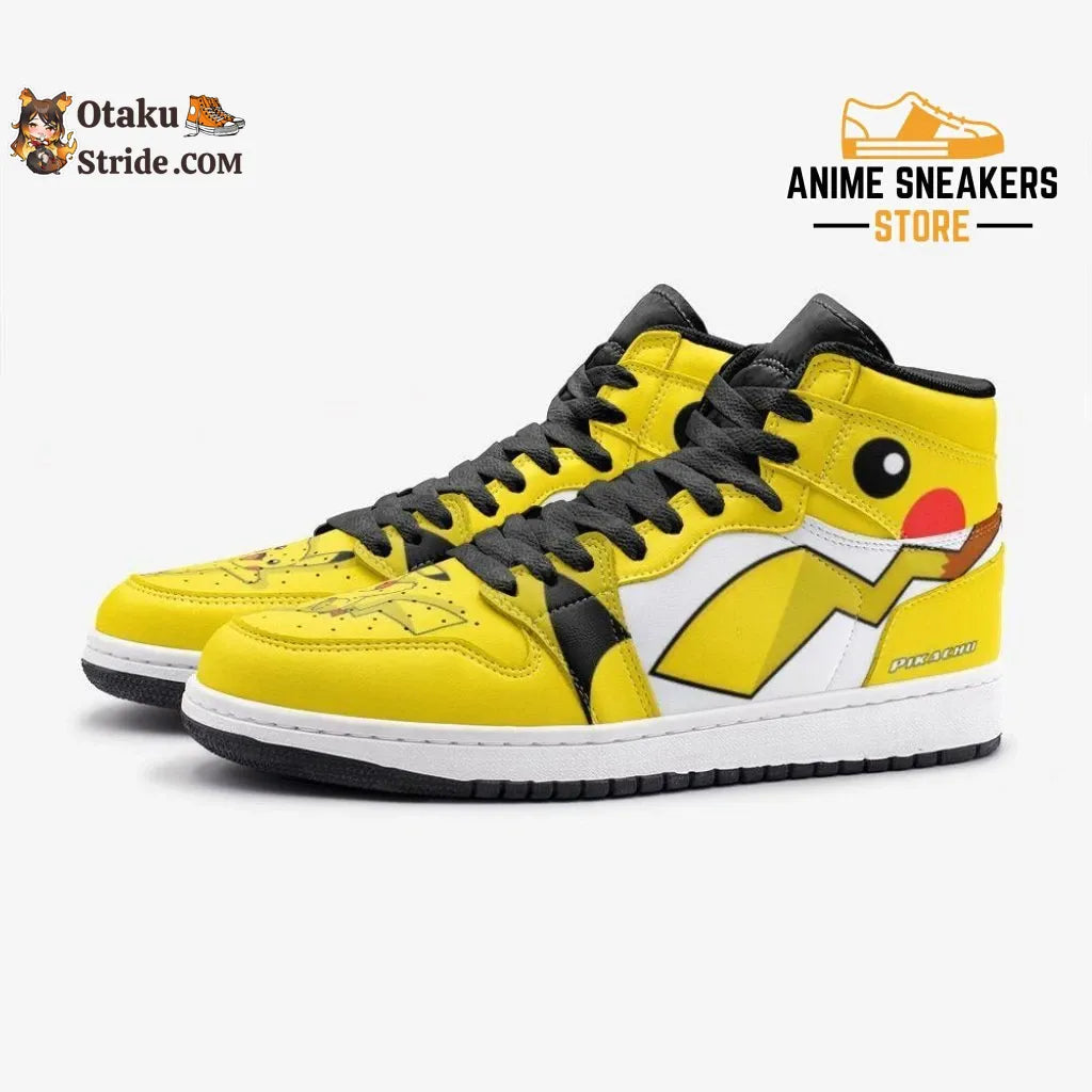 Pikachu Anime J-Force Shoes - Cute Pokemon Fan Footwear Stand out from the crowd!