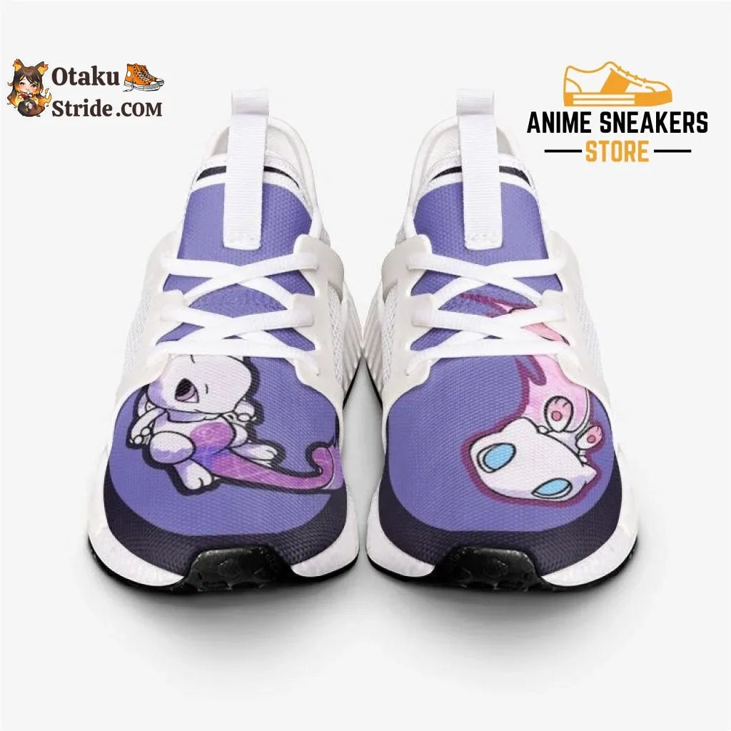 Custom Pokemon Mew Mewtwo Anime Design Shoes