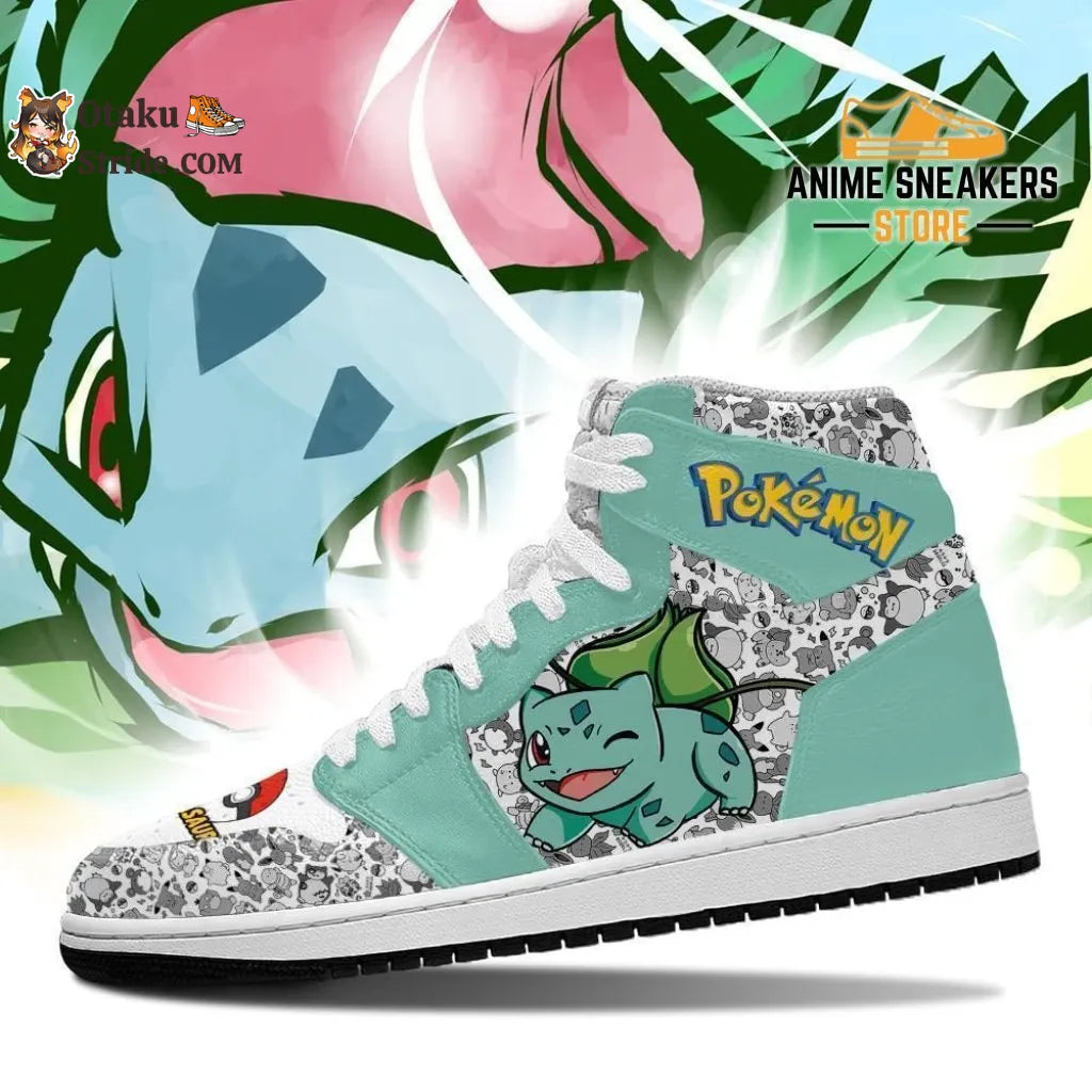 Custom Pokemon Bulbasaur Fan Anime Shoes Perfect for everyday wear