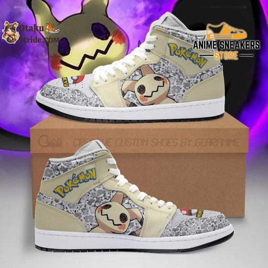 Custom Pokemon Mimikyu Anime Sneakers Perfect for everyday wear