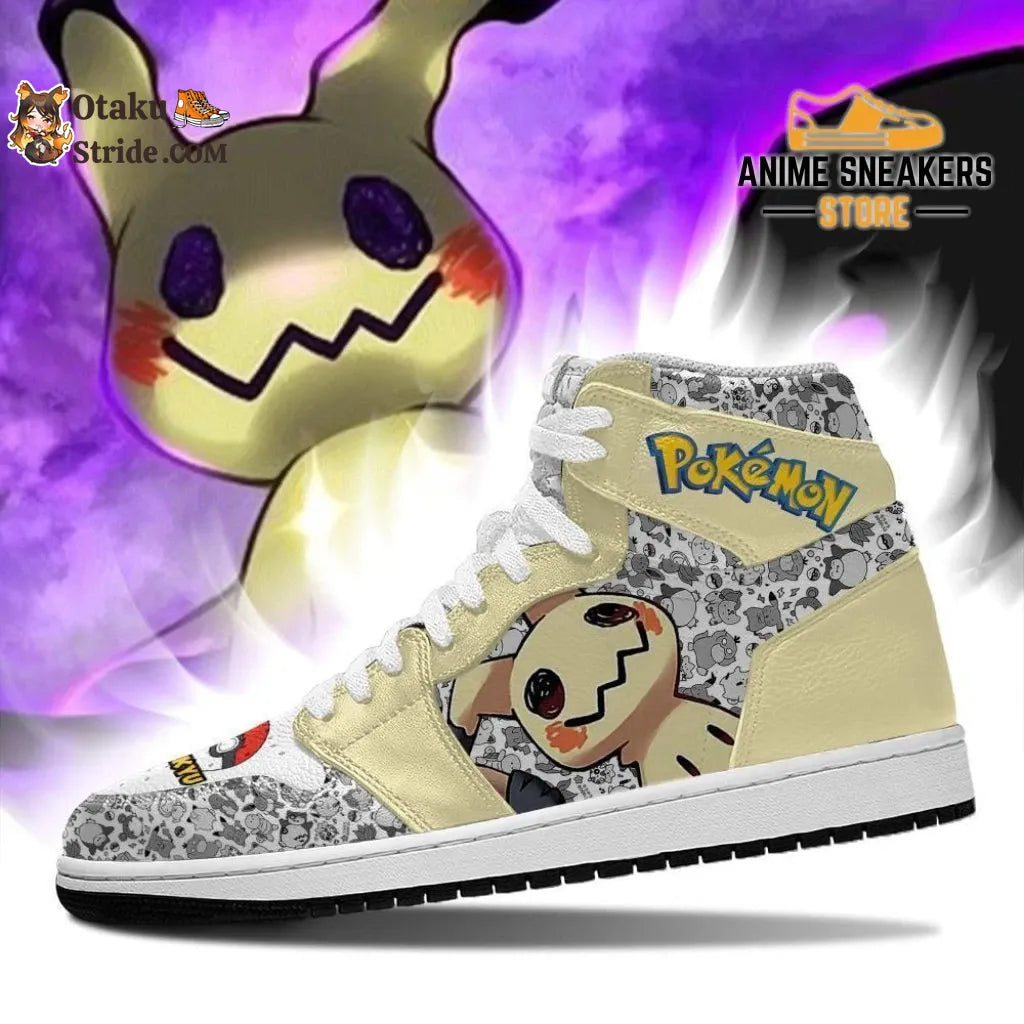 Custom Pokemon Mimikyu Anime Sneakers Perfect for everyday wear