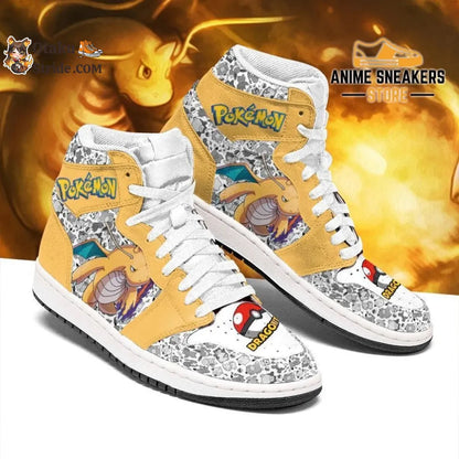 Custom Pokemon Dragonite Anime Sneakers Bold footwear for trainers