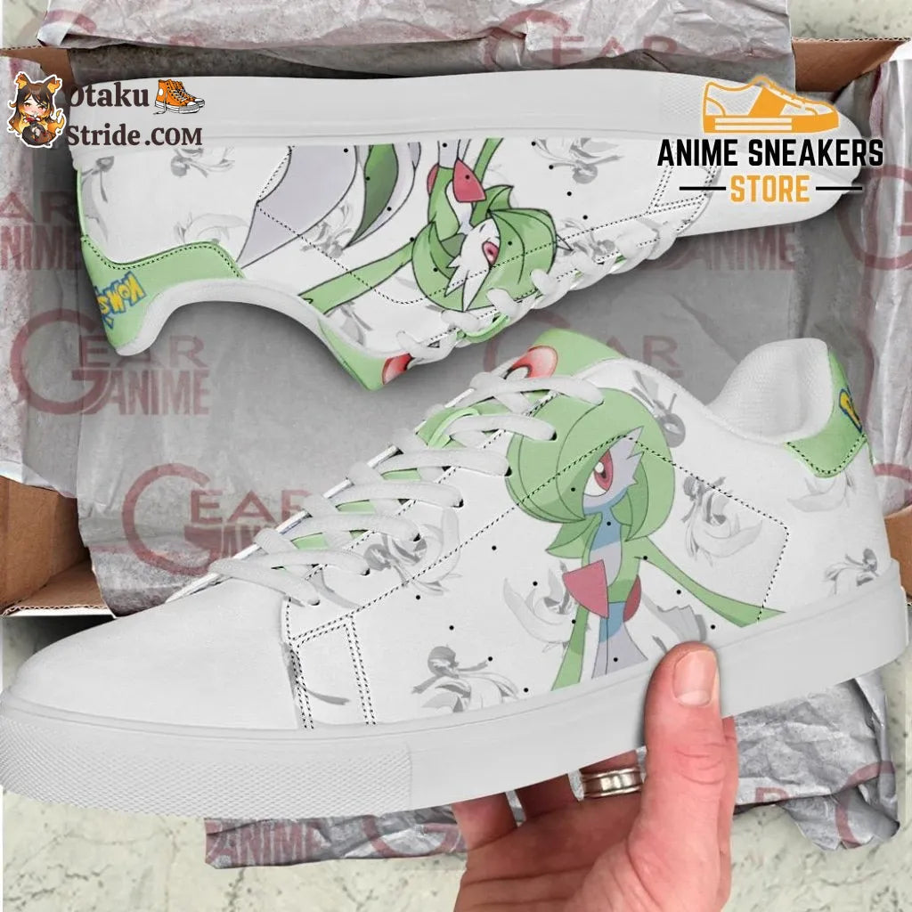 Custom Pokemon Gardevoir Anime Skate Shoes For fans with grace