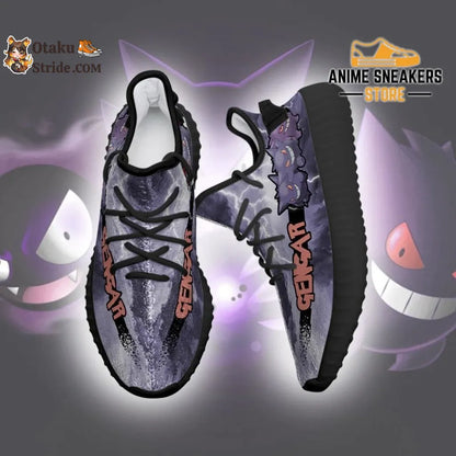 Custom Pokemon Gengar Anime Yeezy Shoes The ultimate hypebeast kicks