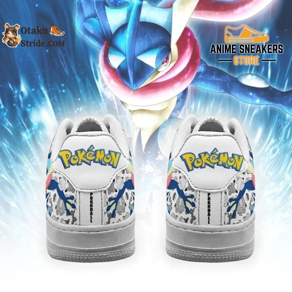 Custom Pokemon Greninja Anime Skate Shoes Speed and style combined