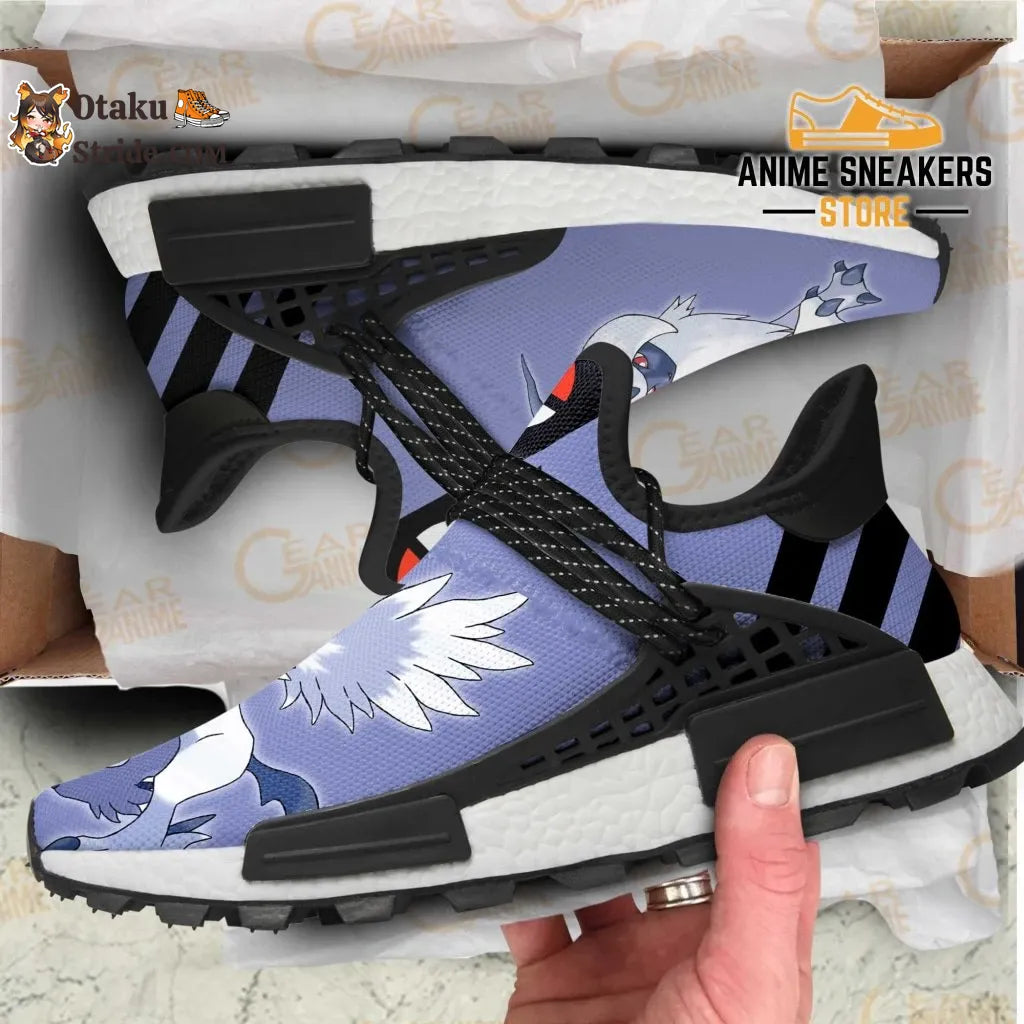 Custom Pokemon Absol Anime NMD Shoes Edgy style bold trainers