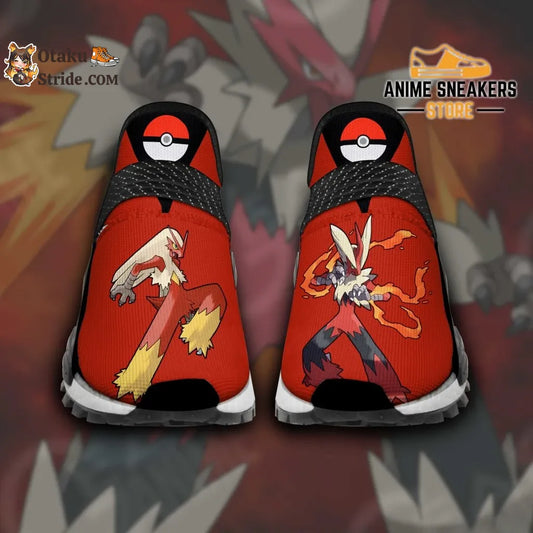 Custom Pokemon Blaziken Anime NMD Shoes Kick it up a notch