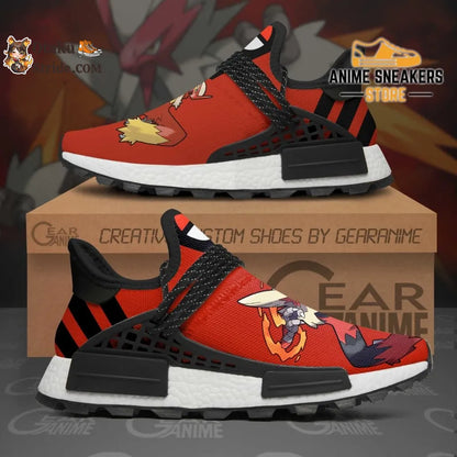 Custom Pokemon Blaziken Anime NMD Shoes Kick it up a notch