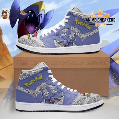 Custom Garchomp Anime Sneakers Powerful style for trainers