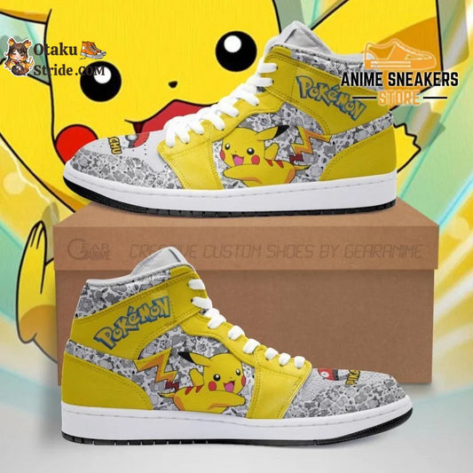 Custom Pikachu Anime Sneakers A touch of anime magic