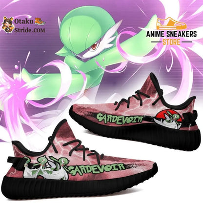 Custom Pokemon Gardevoir Anime Sneakers Perfect for everyday style