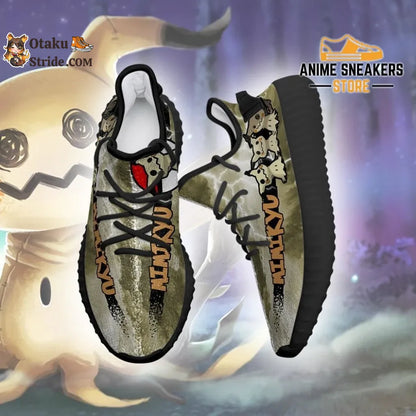 Custom Pokemon Mimikyu Anime Sneakers Adorably spooky footwear