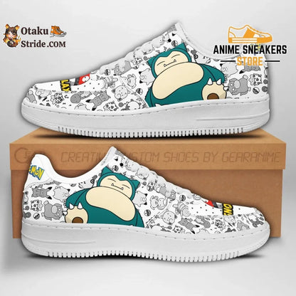 Custom Pokemon Snorlax Anime Shoes Wear your fandom with pride