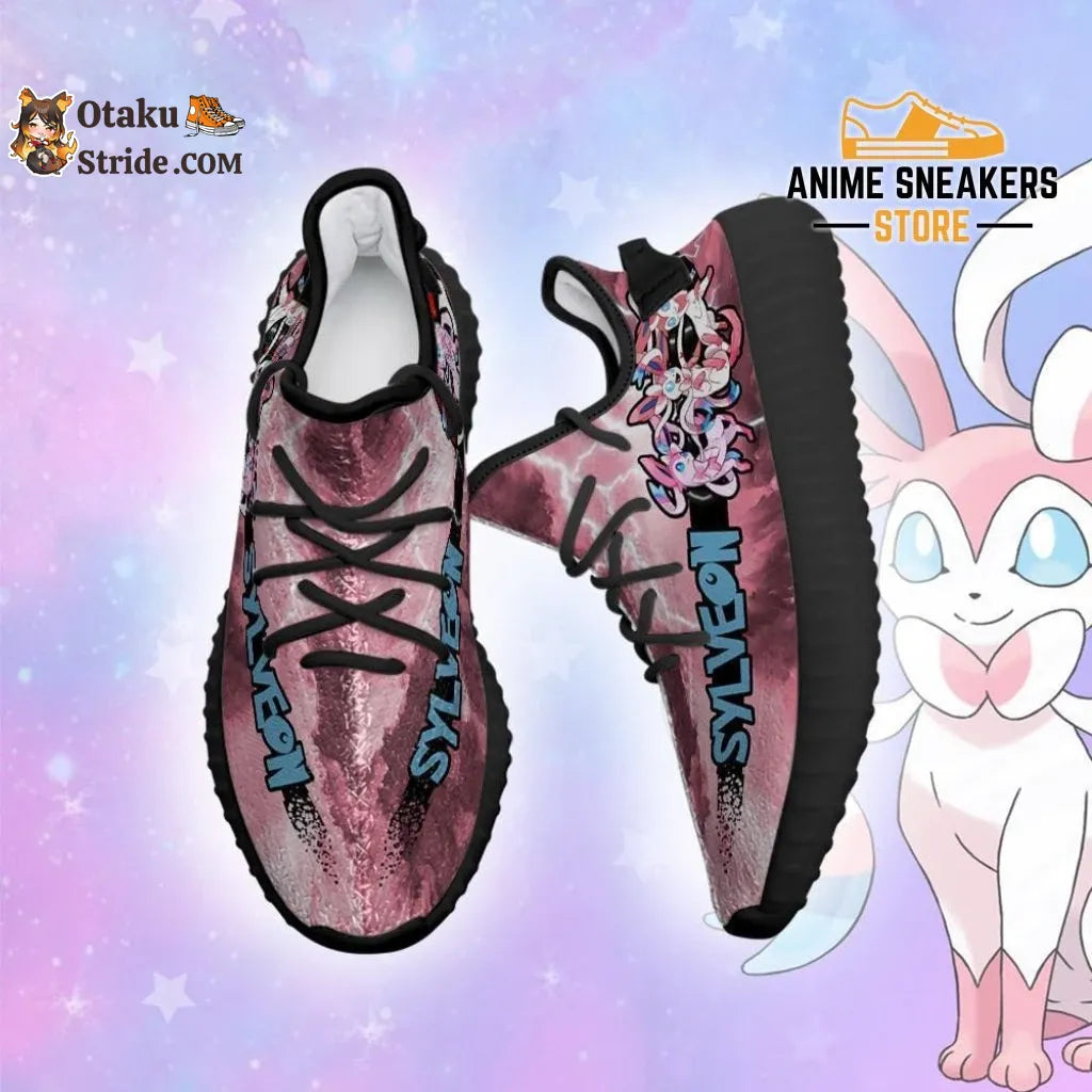 Custom Pokemon Sylveon Anime Sneakers Elegance meets anime edge