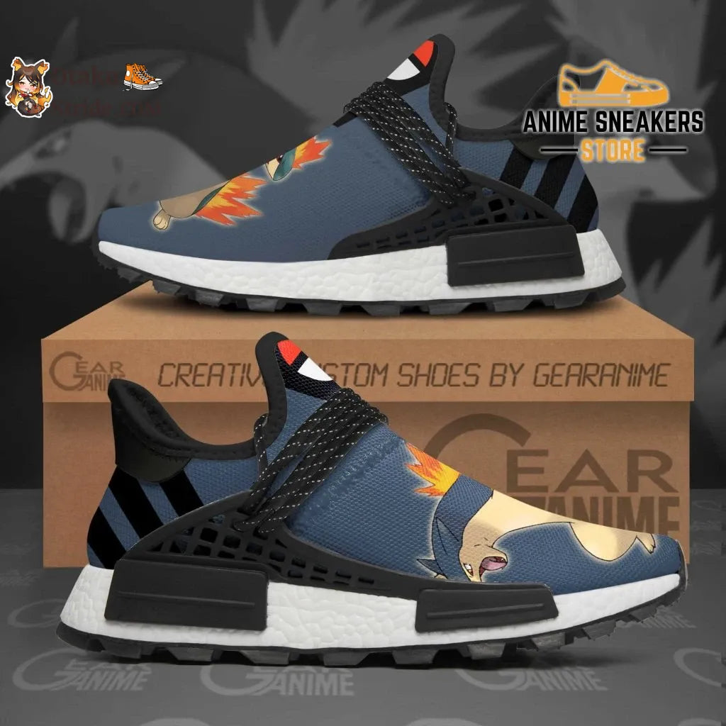 Custom Pokemon Typhlosion Anime Shoes Fiery style for trainers