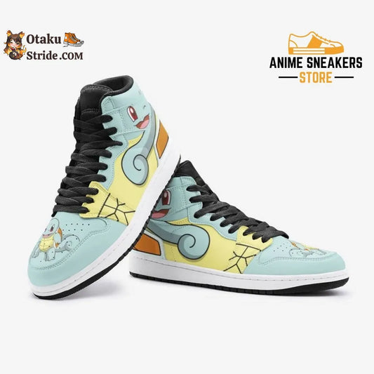 Custom Squirtle Anime J-Force Shoes Blast off in style